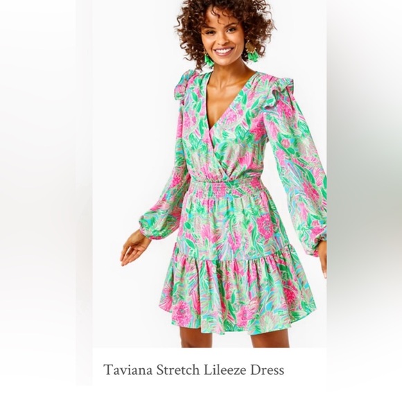 Lilly Pulitzer Dresses & Skirts - COPY - NWT Lilly Pulitzer Taviana Stretch Dress Size 12